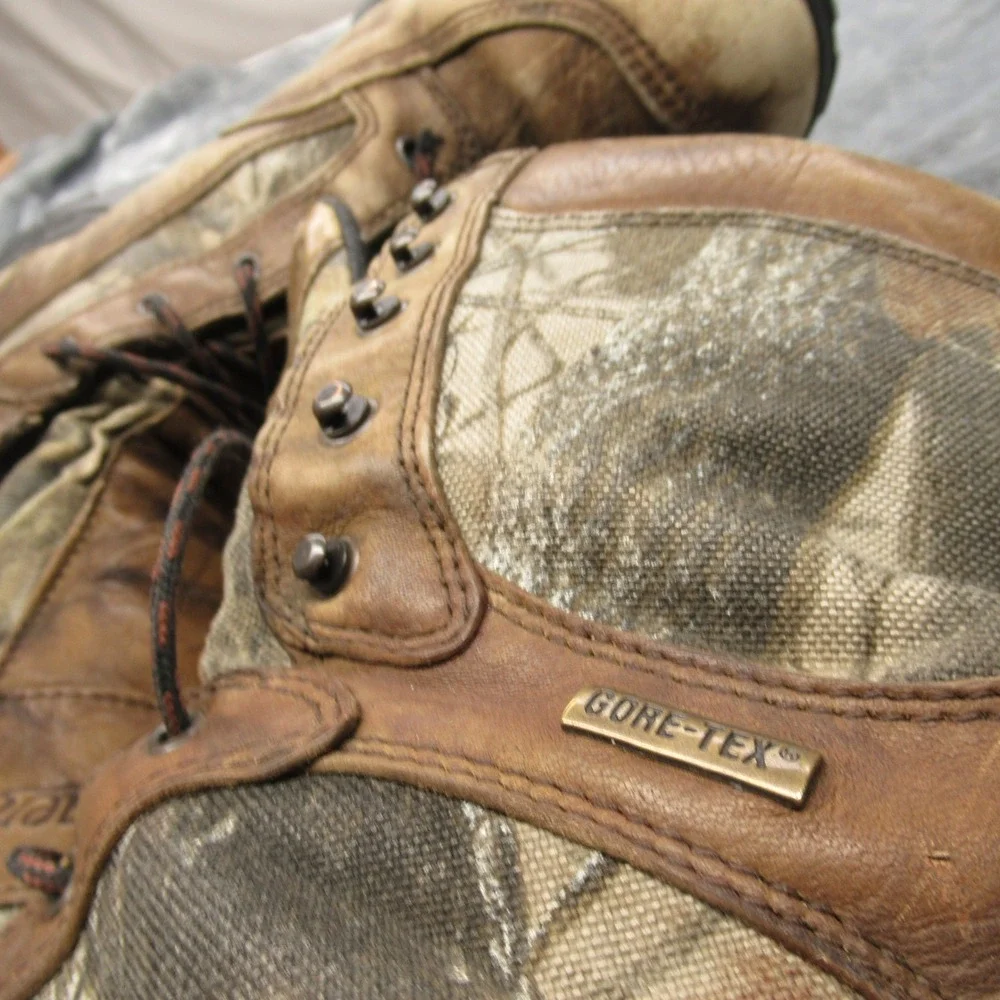 Danner Mens Boots 13 Hunt GORETEX Camo Leather Insulated Waterproof Pronghorn 8